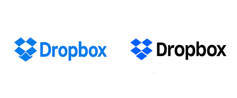 dropbox logo معرفی 3 نمونه موفق در برندسازی مجدد یا Rebranding